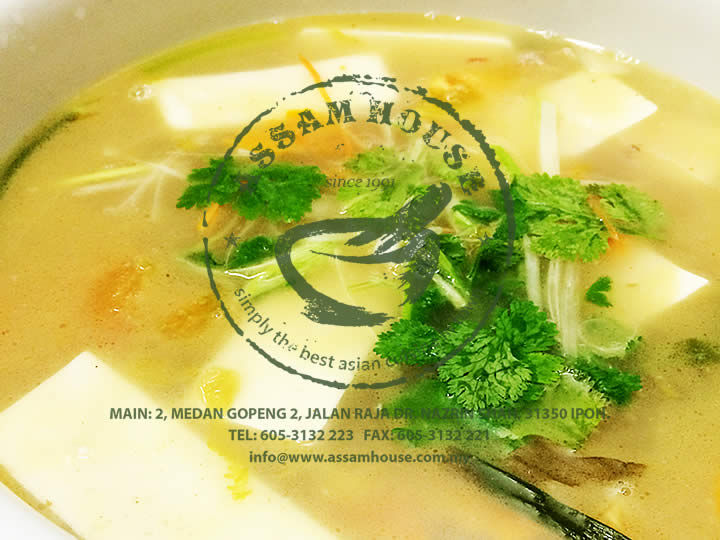 Salted Veggie Bean Curd Soup