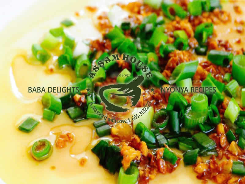 Garlic Soy Sauce Steam Egg Delight