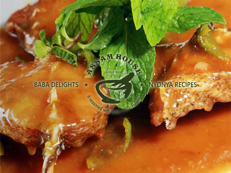 NYOBAS Green Chilli Fry Grouper Fish Block