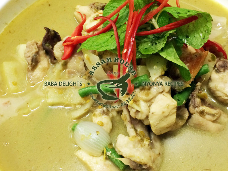 NYOBAS Green Curry Chicken