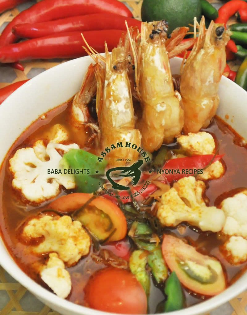 Tom Yam Crystal Prawn Noodle